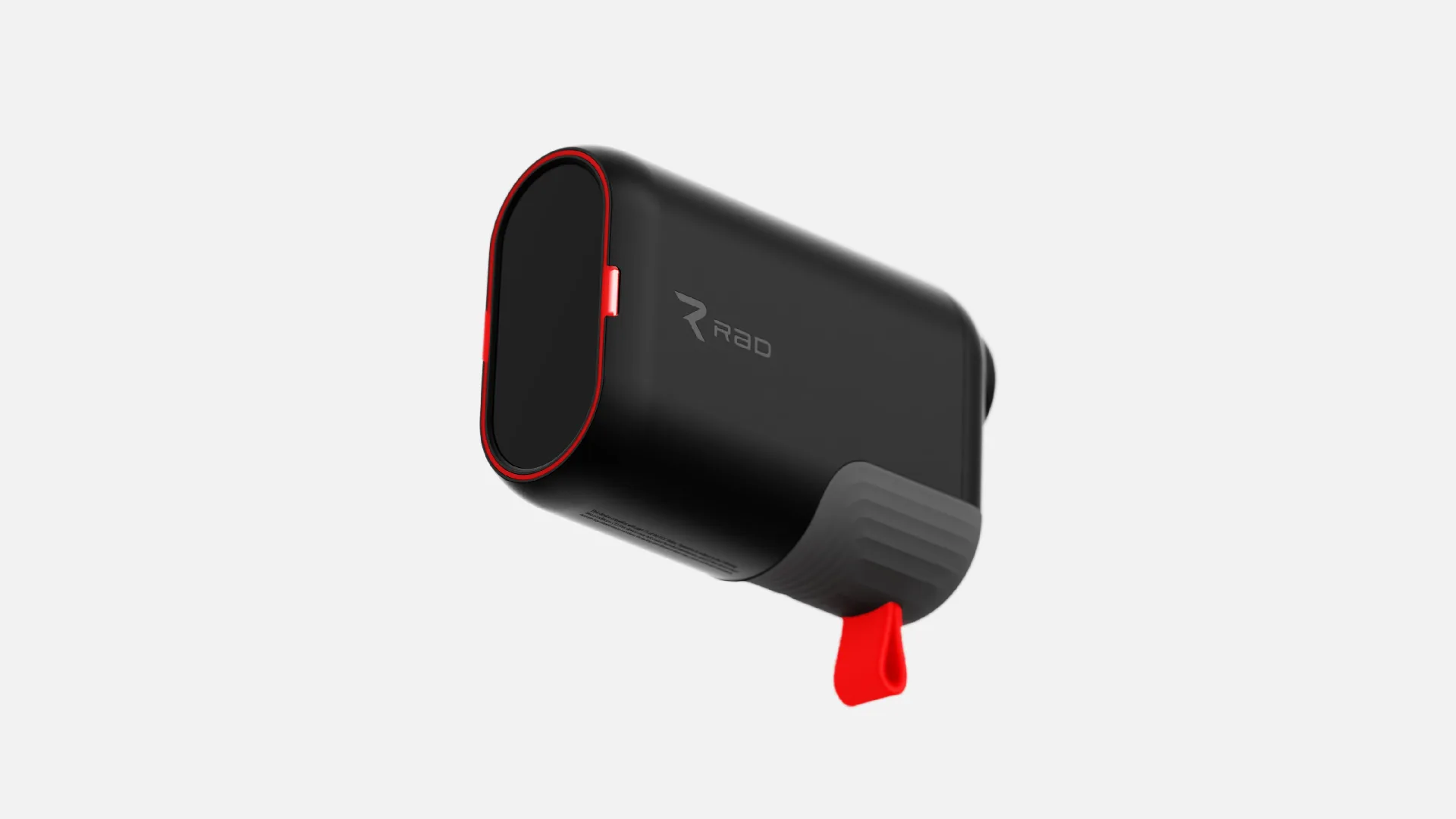 Rad Lazer Pro rangefinder, side view