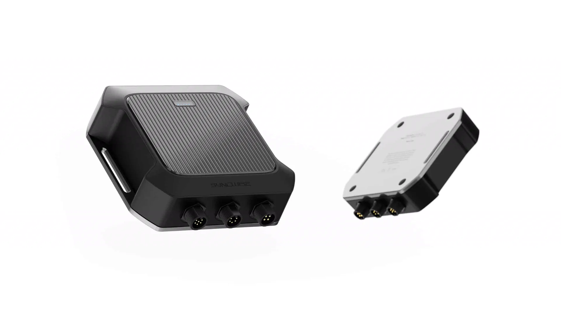 Syncwise GPS and modem devices side by side